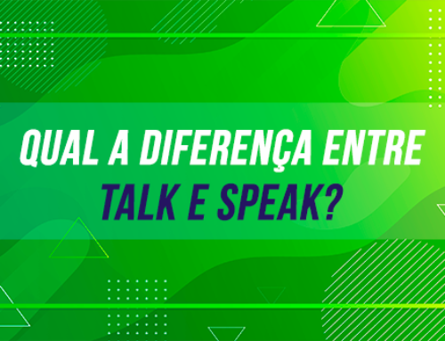 Qual a diferença entre talk e speak?